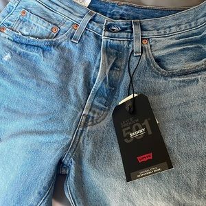 Levi’s 501 skinny jeans 28/28